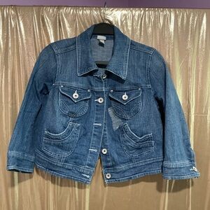 Classic Blue Denim Jacket for Women